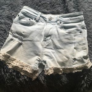 Size 0 jean shorts